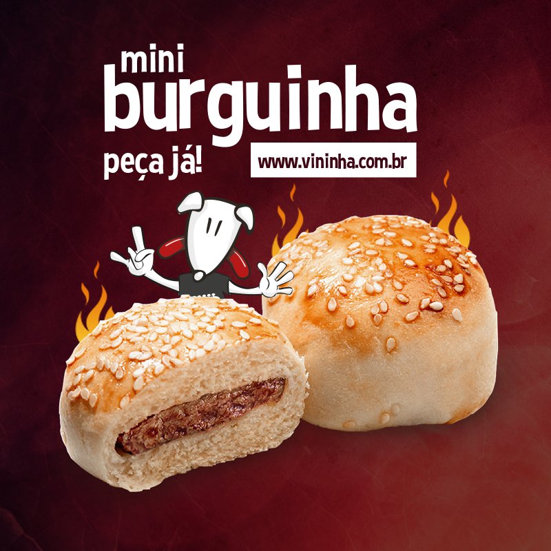 vininha_'s tweet photo. Que tal um mini hamburguinho?
https://t.co/zMPrb7NUq6 - você está à 1 clique de seu pedido. https://t.co/ljxARVYopJ