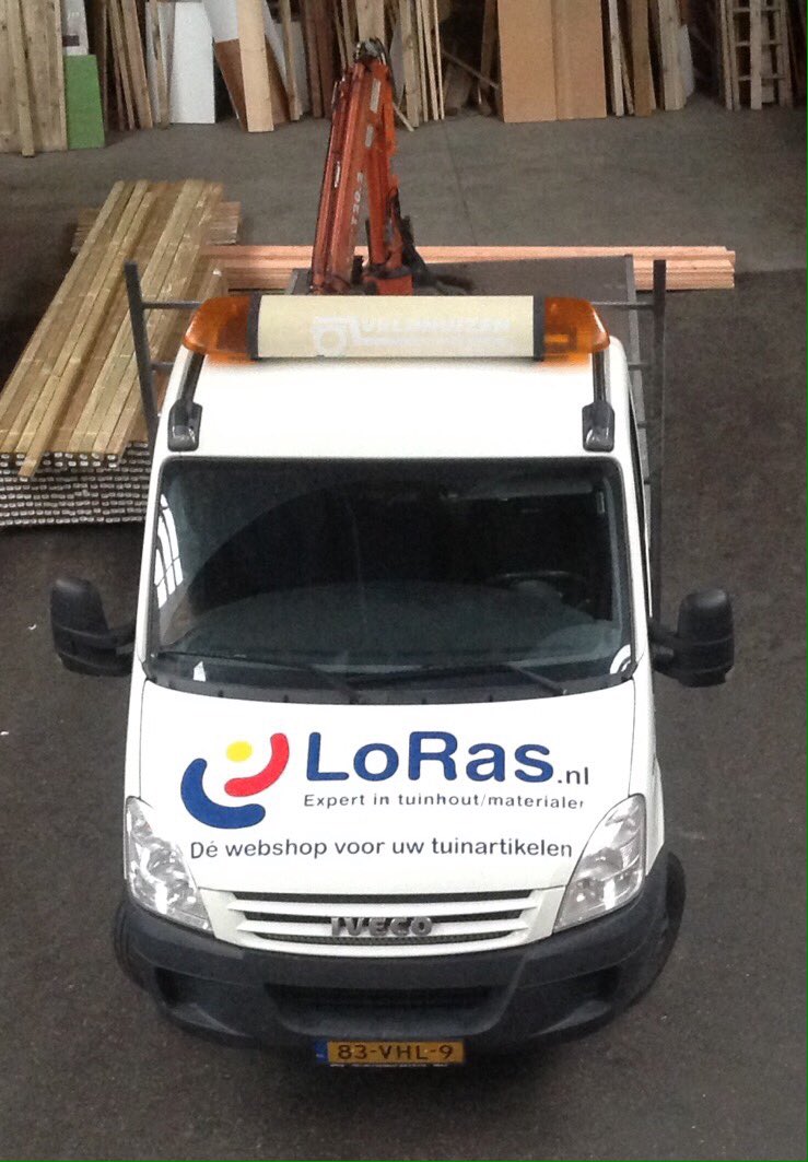 Dagelijks onderweg naar tevreden klanten <a href="/loRasNL/">LoRas webshop</a>