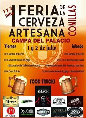 #citascerveceras I Feria #CervezaArtesana #Comillas #Cantabria 1 y 2 de julio.
