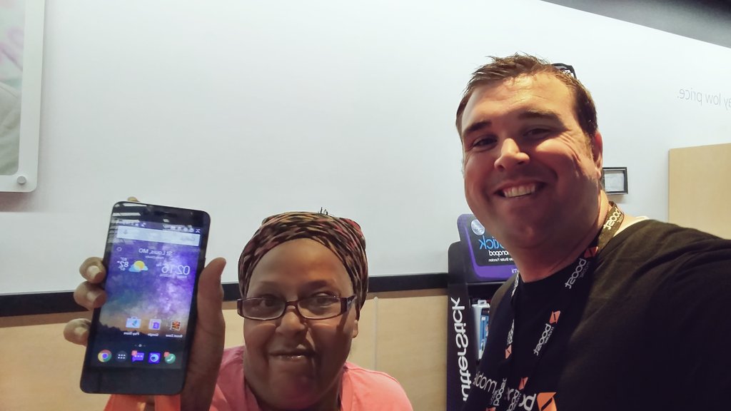 TheSprintSean's tweet photo. Shirley switched to Boost. #TheBoostCup #boostdayksmo @TimMiller44 @craig_jaycox @NRSPG_ESeaton @collierjeremy https://t.co/LGlX83IMUT
