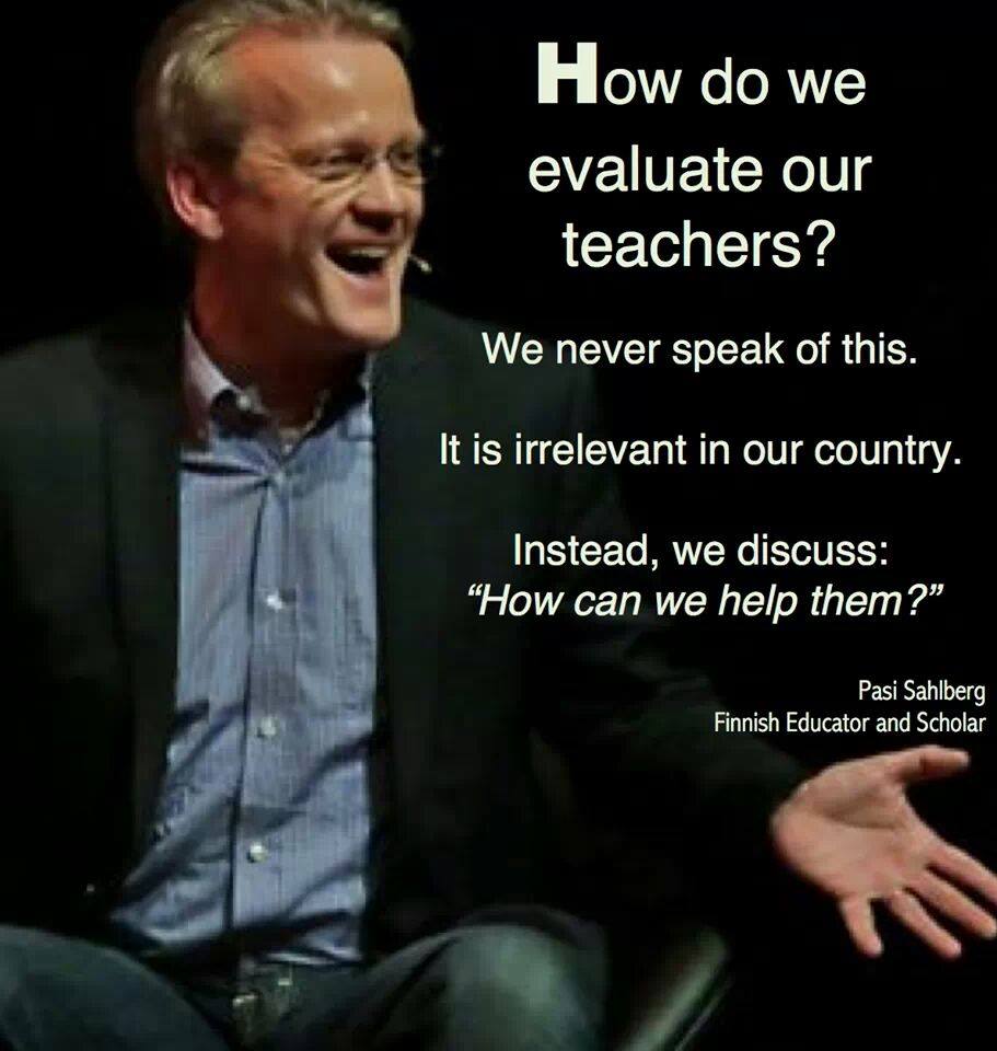 BadassTeachersA's tweet photo. Pasi Sahlberg -How do we evaluate teachers? We never speak of this - instead we focus on how we suppt them
#NEARA16 https://t.co/1qRQzVxgaP
