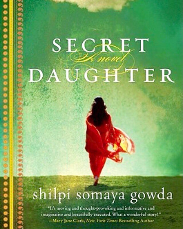 Why am I working when I have this incredible book that's begging to be read?! #secretdaughter #shilpisomayagowda