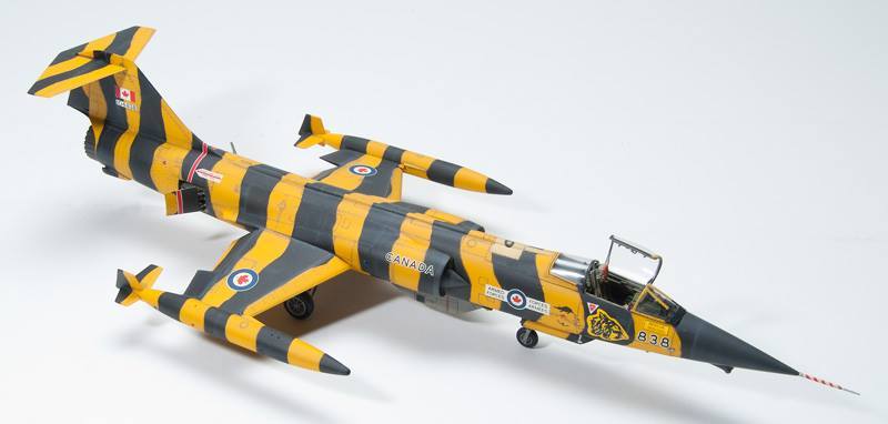 Happy Canada Day! Mark the day with this beautiful CF-104 built by Richard Clairoux of Montreal, Quebec.