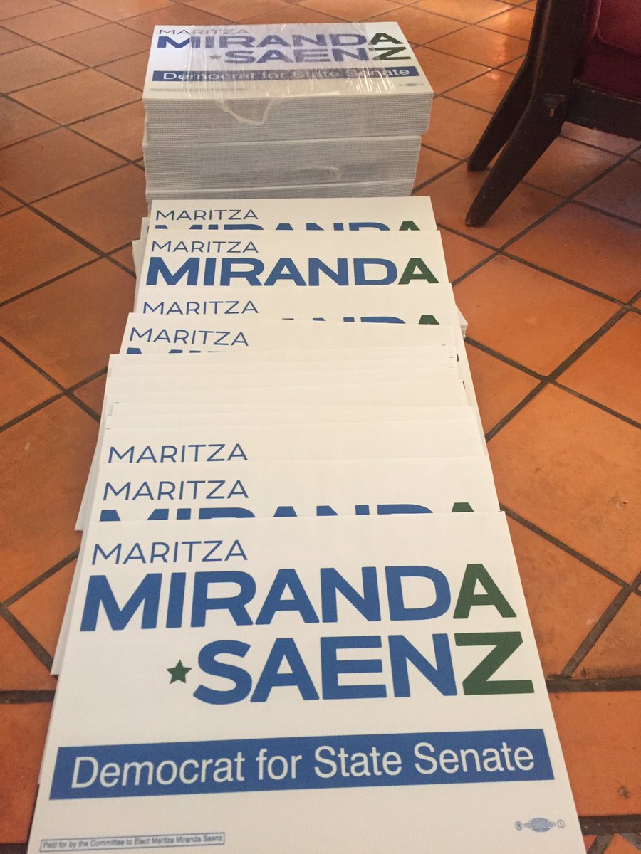 Maritza4AZ's tweet photo. Yard Saenz hot off the press!! #saenzofthetimes #LD27 https://t.co/oOSRBYCT75