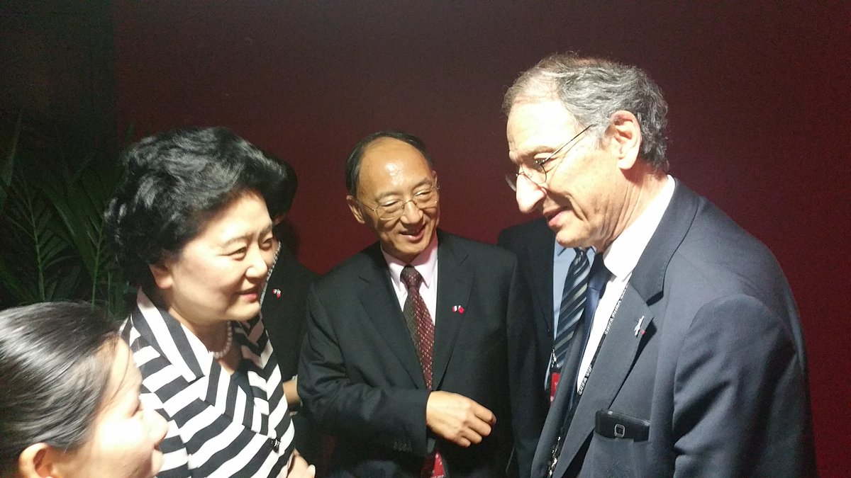 romuald_nguyen's tweet photo. Mme Liu, Vice Premier Ministre de la Chine " Je vous souhaite bonne chance pour @Paris2024 " #WALBEL #diplomact https://t.co/GhFUmg6hEy