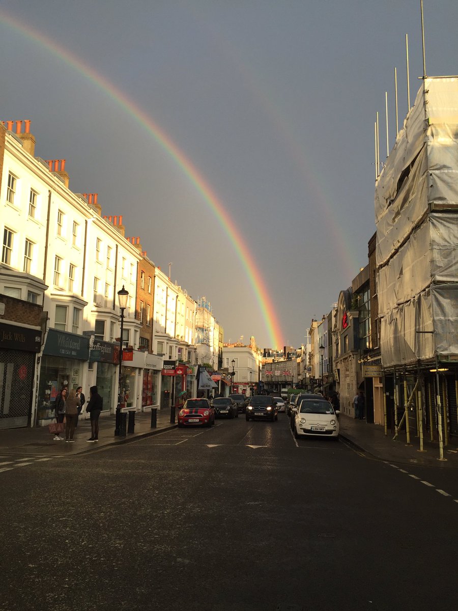 Beautiful #portobello , even in the rain!