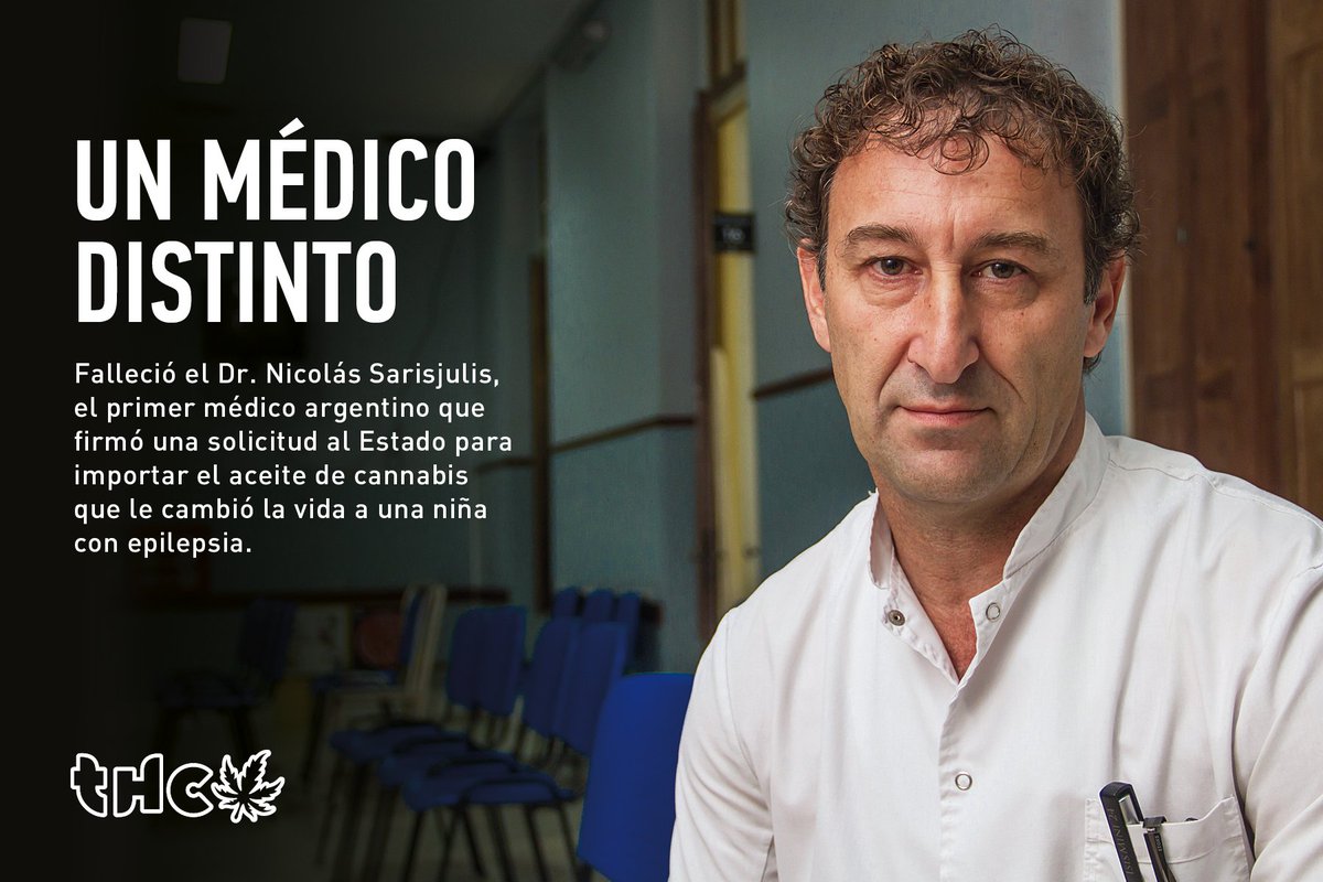 revistaTHC's tweet photo. Falleció el Dr Sarisjulis, el primer médico argentino que firmó un pedido para importar aceite de #cannabisMedicinal https://t.co/gJ5oCf42YD