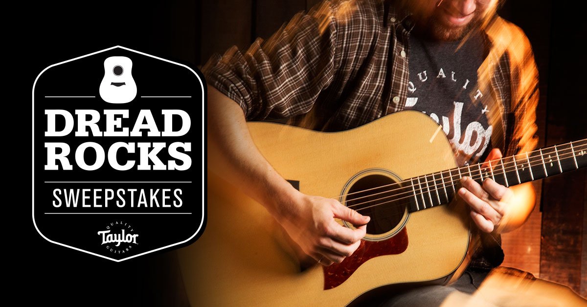 TaylorGuitars's tweet photo. Enter NOW for a chance to win a Taylor #510e! #dreadnought https://t.co/enqEthGgr7 #taylorguitars #dreadrocks https://t.co/5DC7w65F19