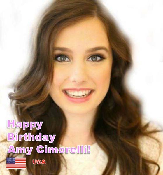 WORLDMUSICAWARD's tweet photo. Happy 21st Birthday to #Cimorelli's #AmyCimorelli!💕🔮✨🎶🎉  @Cimorelliband https://t.co/lmlA3wDmxW