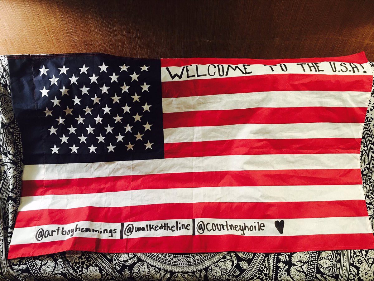 Welcome to the U.S.A... Xx #SLFLNA