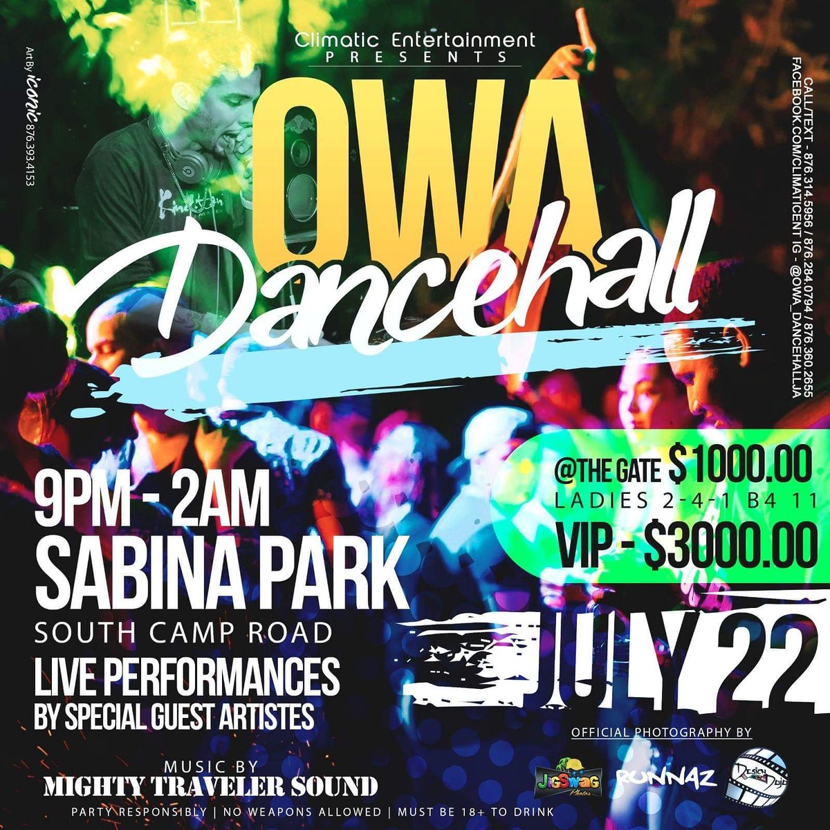JemarrowJ's tweet photo. Is a gud luk ....#OWA Dancehall https://t.co/trK9YRKPdd