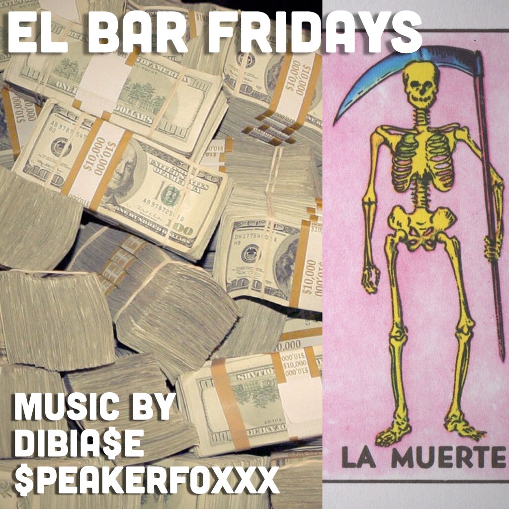 ElBarATL's tweet photo. Tonight get loose with @SPEAKERFOXXX and special guest @DiBiaseATL #ElBarFridays Doors open at 10 https://t.co/TSTa9H64s0