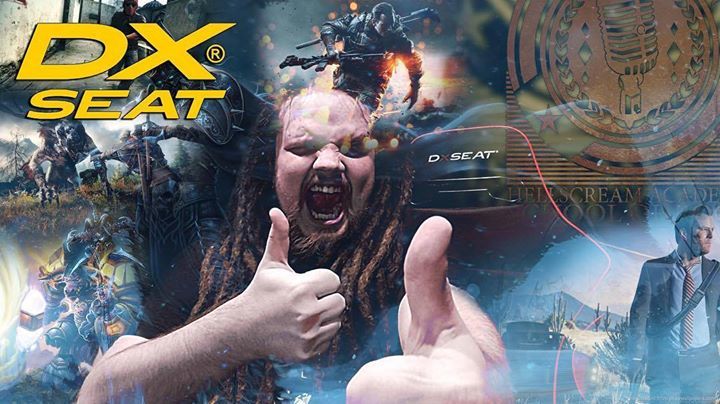 LeosHellscream's tweet photo. FIEND: Leos uploaded a new instagram photo. Woooohoooo!!!!! Got one more endorsement contract with DXSeat! #dxseat… https://t.co/ernx67ATWH