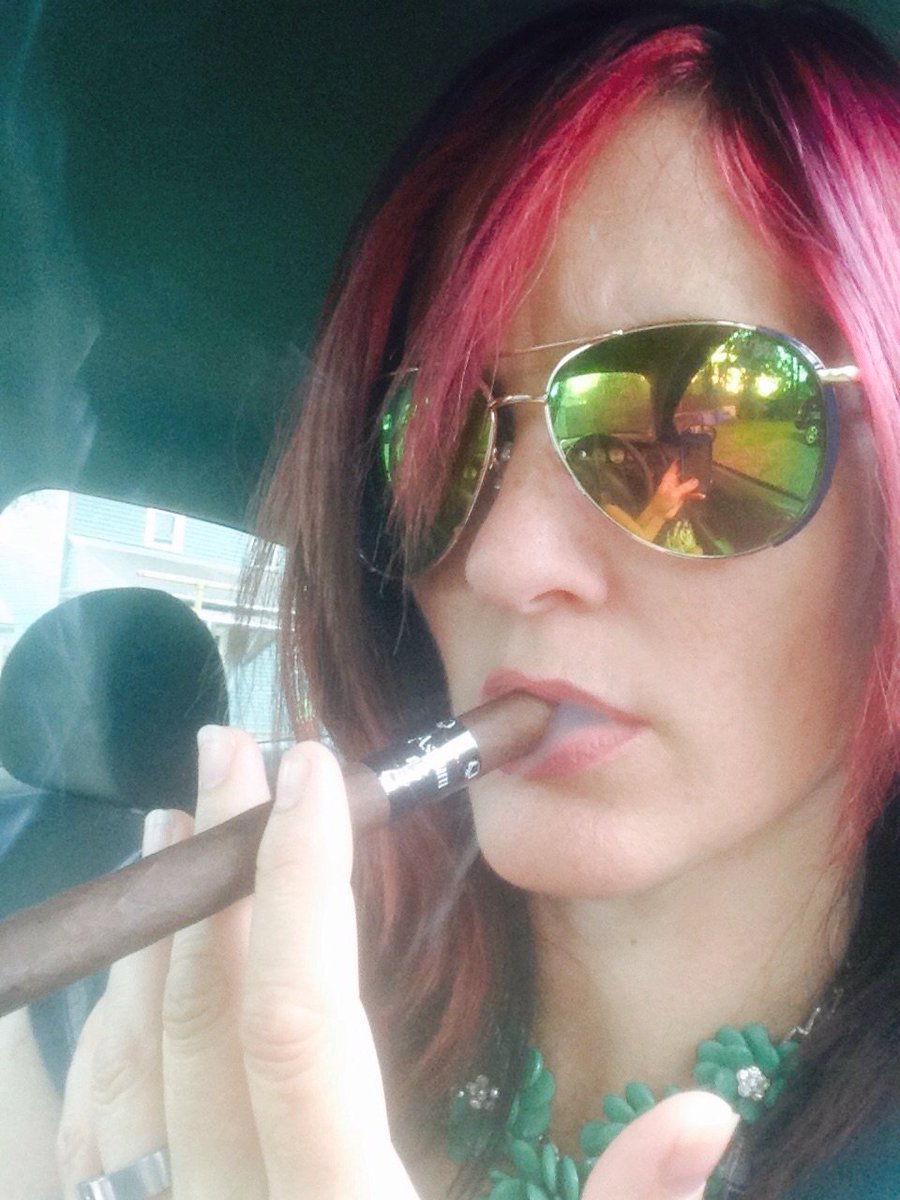 WonderWomomLisa's tweet photo. #Asylum ... It does a body good! Tom, you do good work. #cigars #asylum13 https://t.co/XFb8NDhwEL
