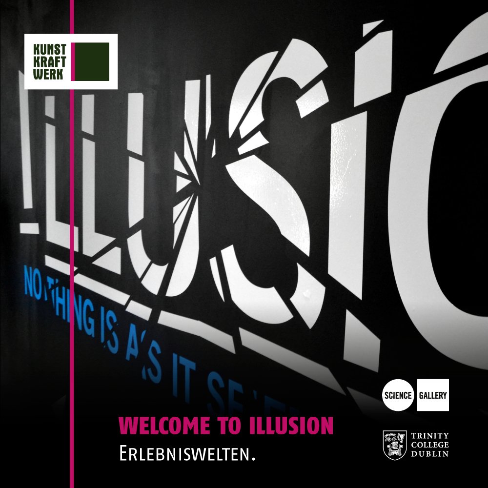 Pläne fürs Wochenende in #Leipzig: #Illusion im KKW. Montag bis Sonntag, 10 bis 17 Uhr, Saalfelder Straße #Kultur