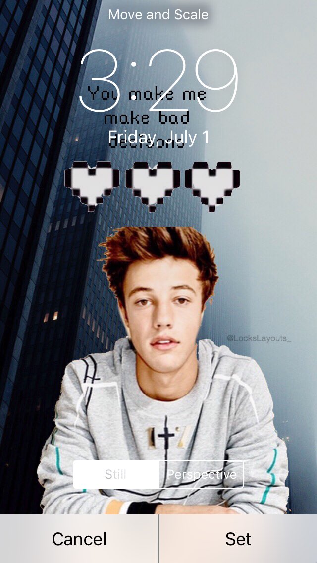 LocksLayouts_'s tweet image. Cameron Dallas Lock screen 👀
RT/Like if you want it 

-C