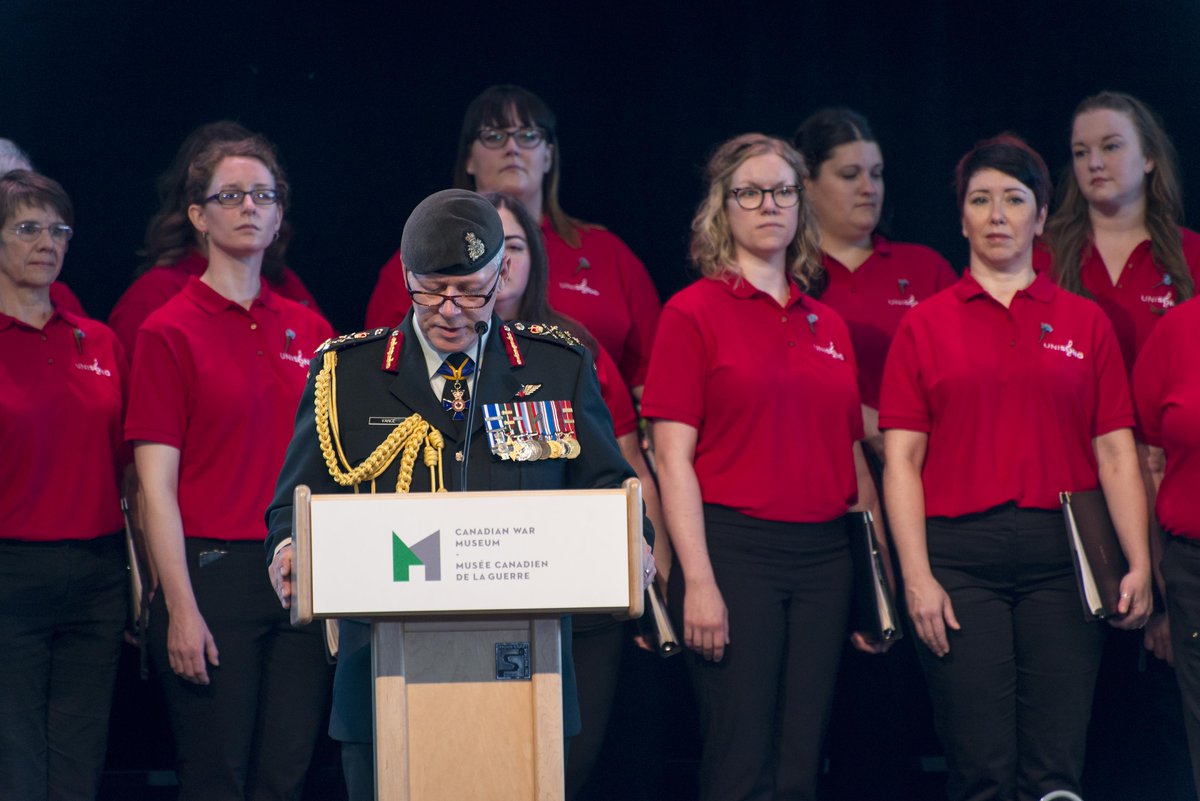 CanadianForces's tweet photo. Check out some photos from today's 100th anniversary of the Battle of the Somme at the Canadian War Museum. https://t.co/xTFUi4KUqo
