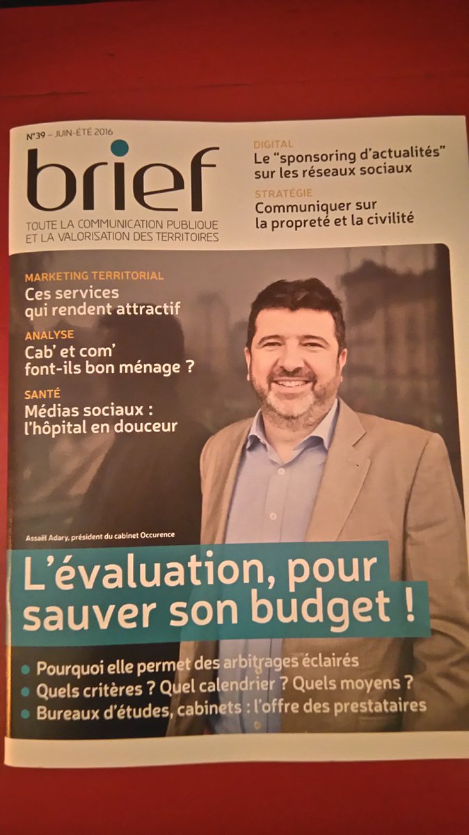 Merci <a href="/magazinebrief/">Brief</a> et <a href="/PDecressac/">DECRESSAC Pascale</a> pour ce bel article à la une #markterr #servicepublic et inside l'eau de l'agglo