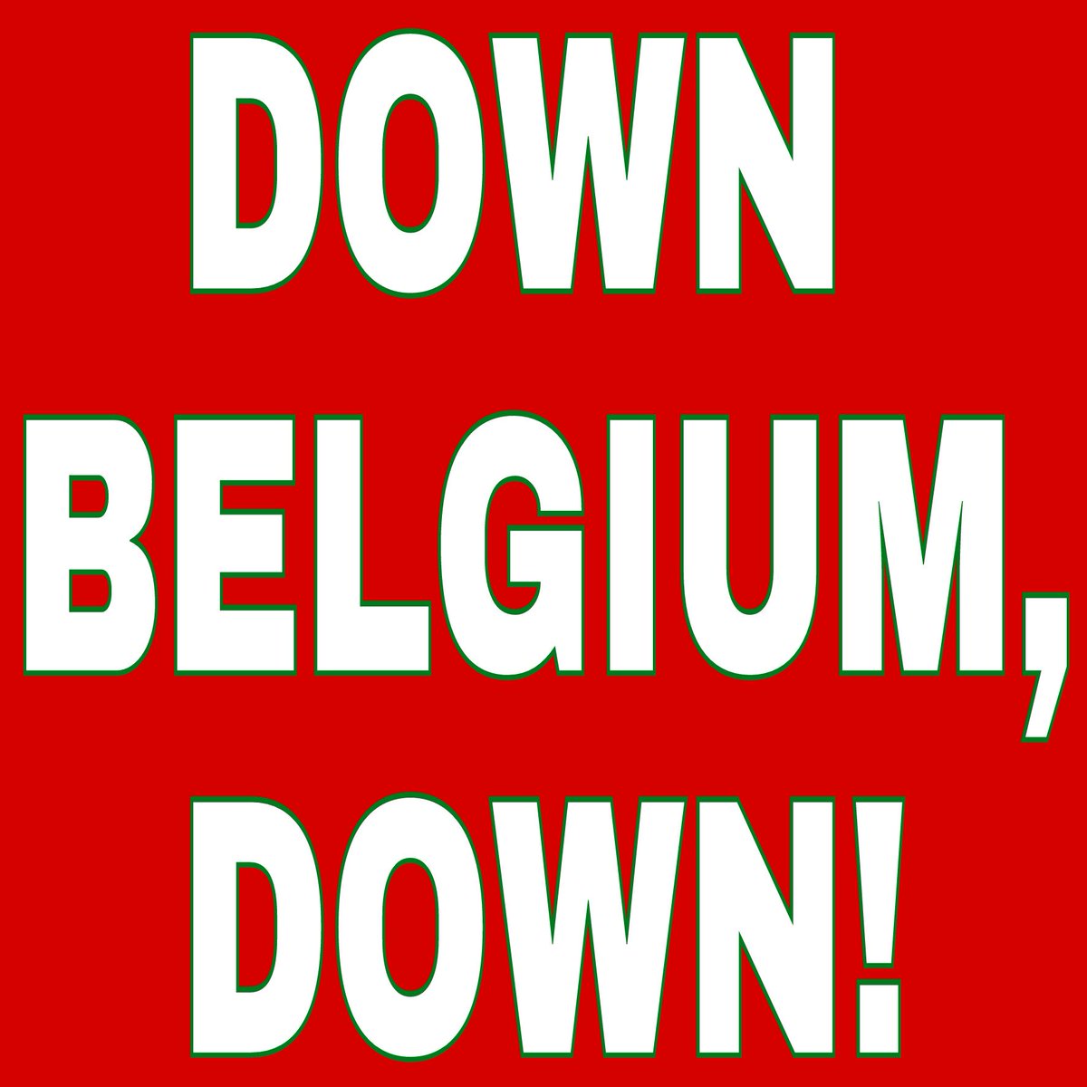 Wkwkwk...Cry Out Loud Belgium, Cry!