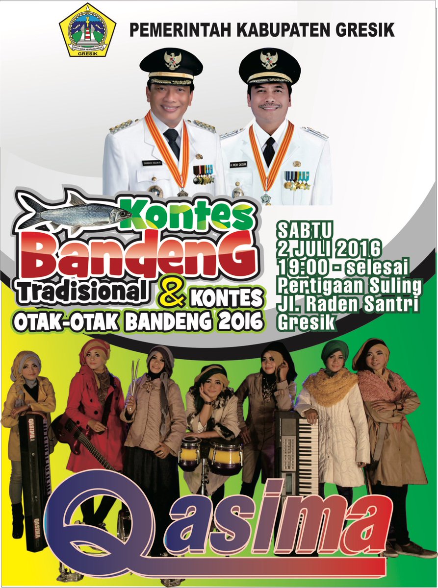 infoGRESIK's tweet photo. Jangan lupa nanti malam di #PasarBandeng ada Kontes Bandeng &amp; Otak-otak Gresik. Kira-kira bandeng siapa paling gede? https://t.co/9Izhz0X6mo