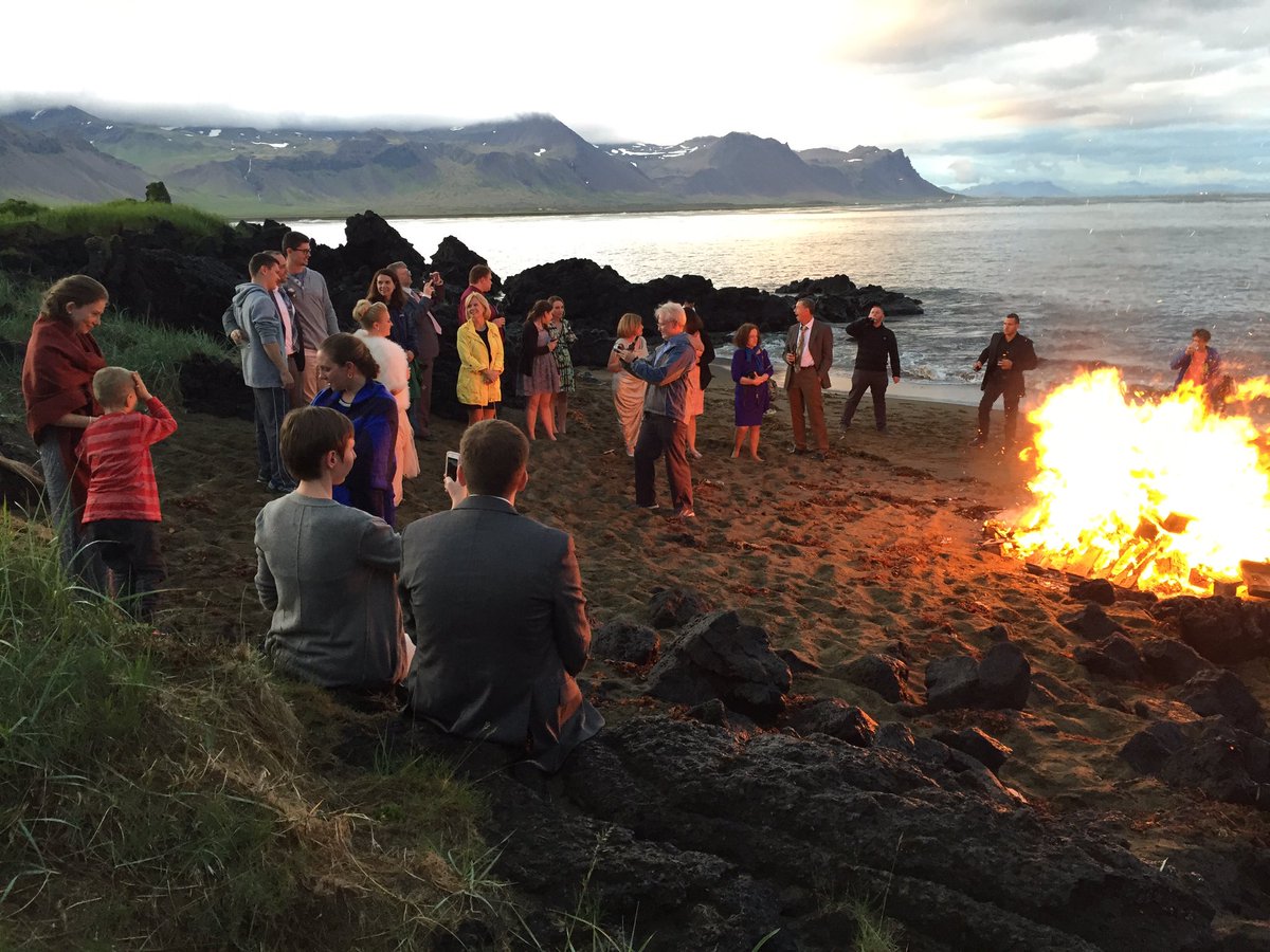 Bonfire at #Hotelbudir