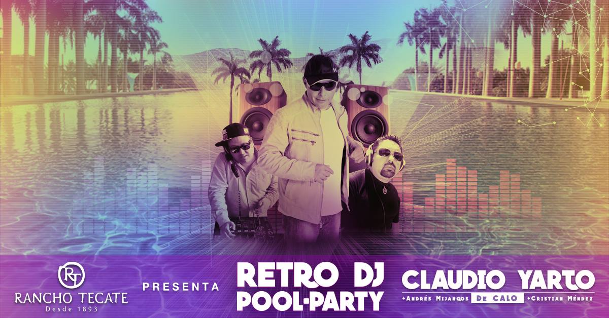 Sólo 9 días para revivir con Claudio Yarto los 80's y 90's en #RanchoTecate
Informes aquí: goo.gl/8fRhMs