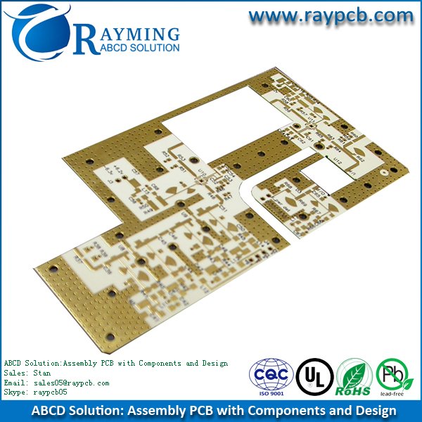 Stan_RayPCB's tweet image. Rogers PCB with Roger 4350 and Immersion Gold for HPA