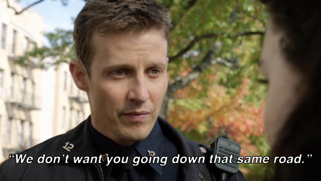 BlueBloods_CBS's tweet photo. RT if you <3 that Jamie and Eddie always go the extra mile to help others. #BlueBloods https://t.co/fHudsk1nfo