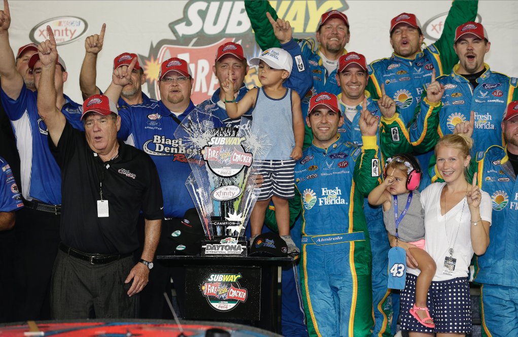 XfinityRacing's tweet image. 8th different winner in last 8 #XFINITYSeries races.

That&apos;s fun. #SubwayFirecracker250