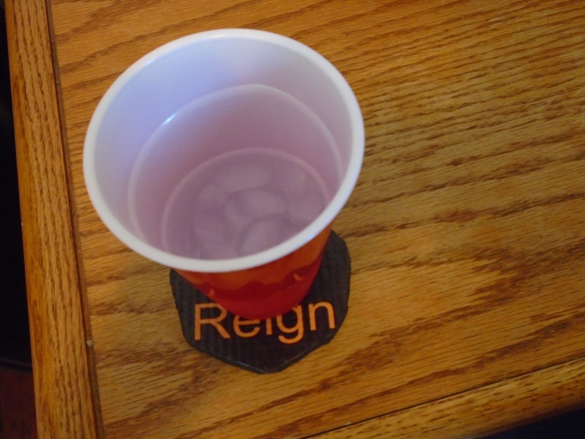 GameofCans's tweet photo. Let it do, what it do! We just pushing our product--7 Reign Cup Coasters! #7Reign #GameofCans #CupCoasters #Water https://t.co/WdKpnyqBml
