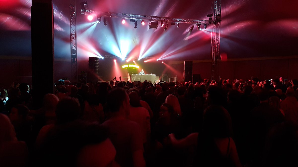 lovesupremefest's tweet photo. Hands in the air for those disco vibes in The Arena. #afterparties  #LoveSupremeFest https://t.co/ARaHOhsFtN