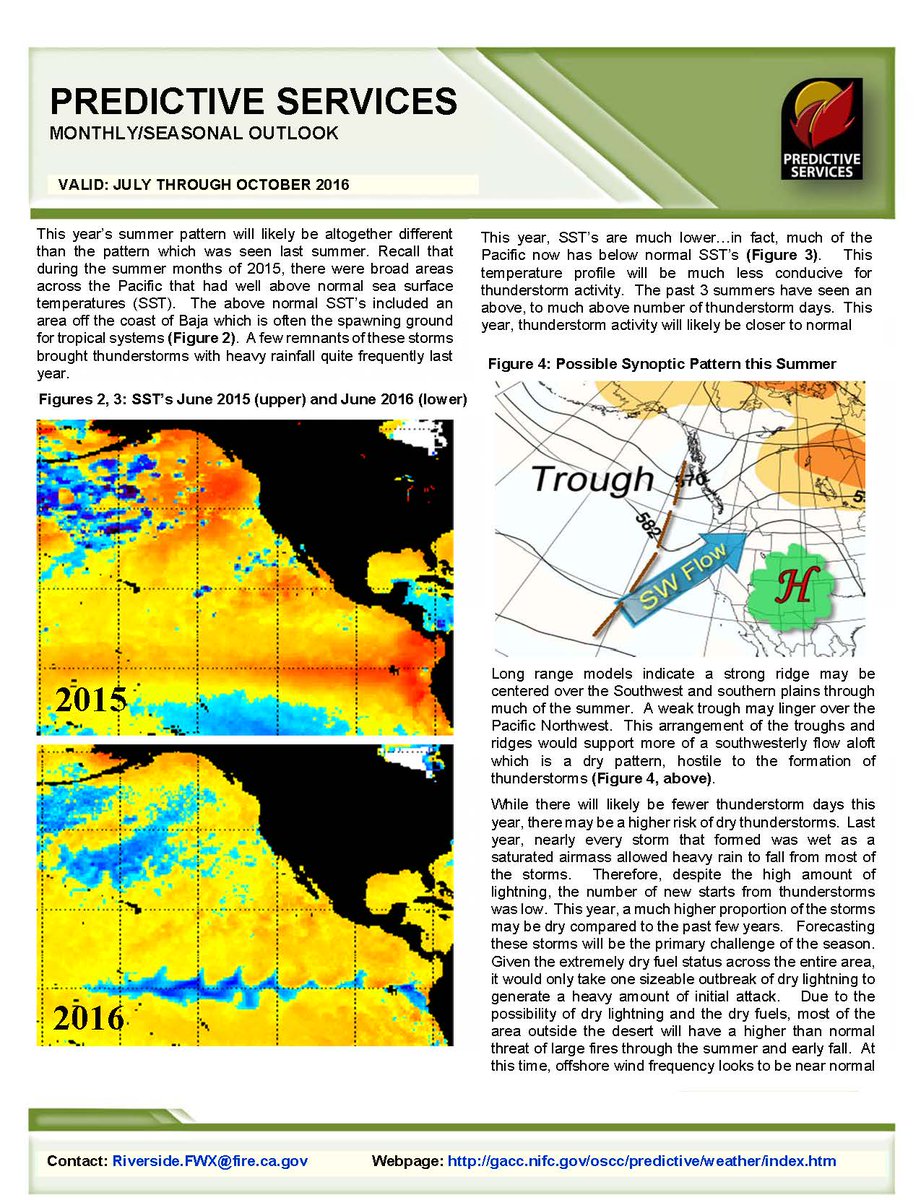 JhawkFire's tweet image. #SoOps #GACC #PredictiveServices #FireWeather &amp;amp; #FuelsOutlook Jul-Oct 2016 #SeniorMeteorologist #TomRolinski
