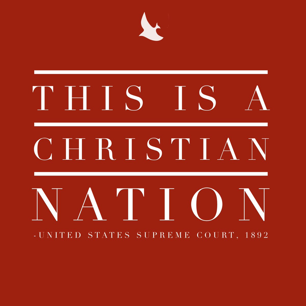 GMADoveAwards's tweet photo. "This is a Christian Nation." #godblessamerica #independenceday #july4th #healourland https://t.co/eMij24aKGj