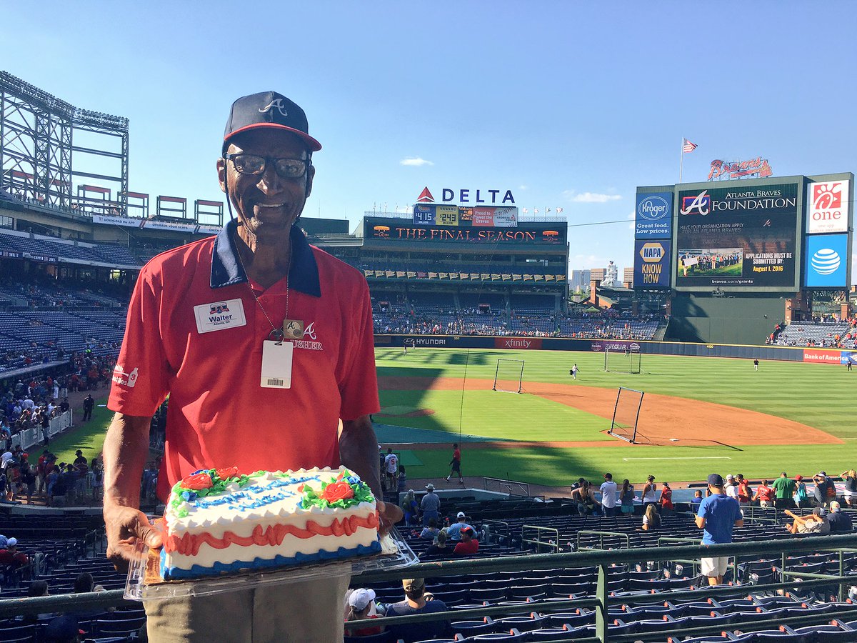 Braves's tweet image. Happy 77th Birthday to Walter Banks!