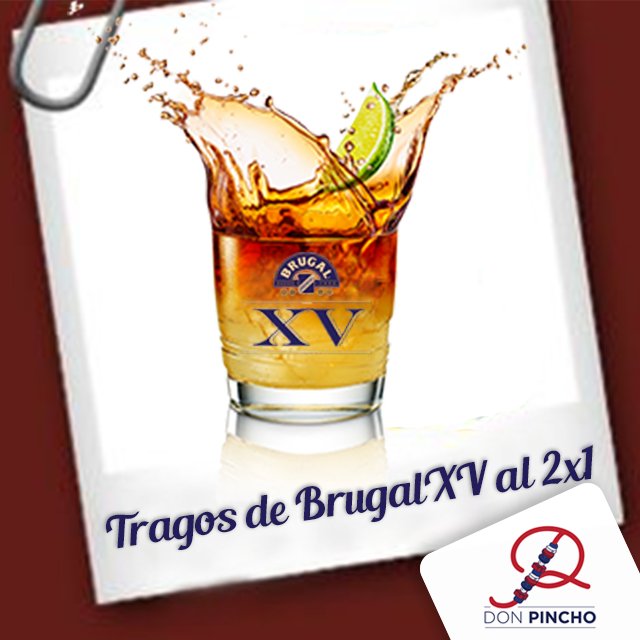 _DonPincho's tweet image. Especiales de #tragos de #brugalxv al 2x1 todos los #viernes solo en #DonPinchoRD. #ofertadelasemana