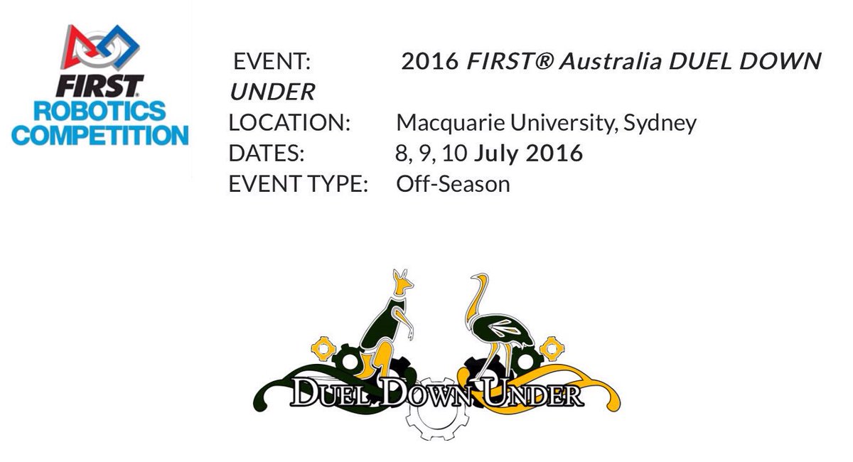 FLL_TKTSN's tweet photo. #FRC #DuelDownUnder:  Nick &amp; Luin - Project Bucephalus, Lachlan &amp; Jiah - Komplete Kaos #omgrobots #stem https://t.co/p9ItcqduZe