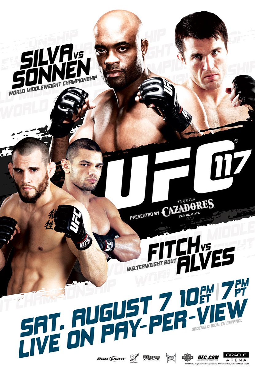 #UFC117: Anderson Silva def. Chael Sonnen #FightPosterFriday #UFC200