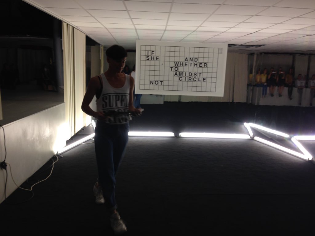 NicoleBachmann7's tweet photo. Thanks to Emma Murray for her amazing performance of my piece at @Cabaret Voltaire #Manifesta11#Haus der Zünfte https://t.co/oLvtufSvtY