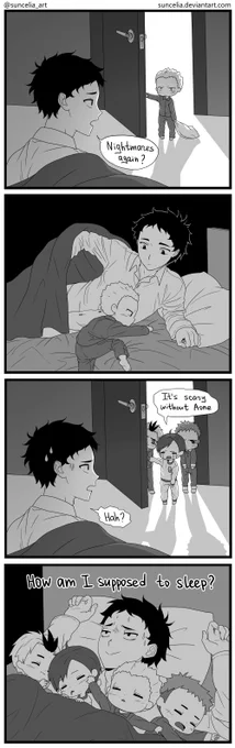#Haikyuu!! Mommy on Duty (5/5)
#dateko #sakunami 