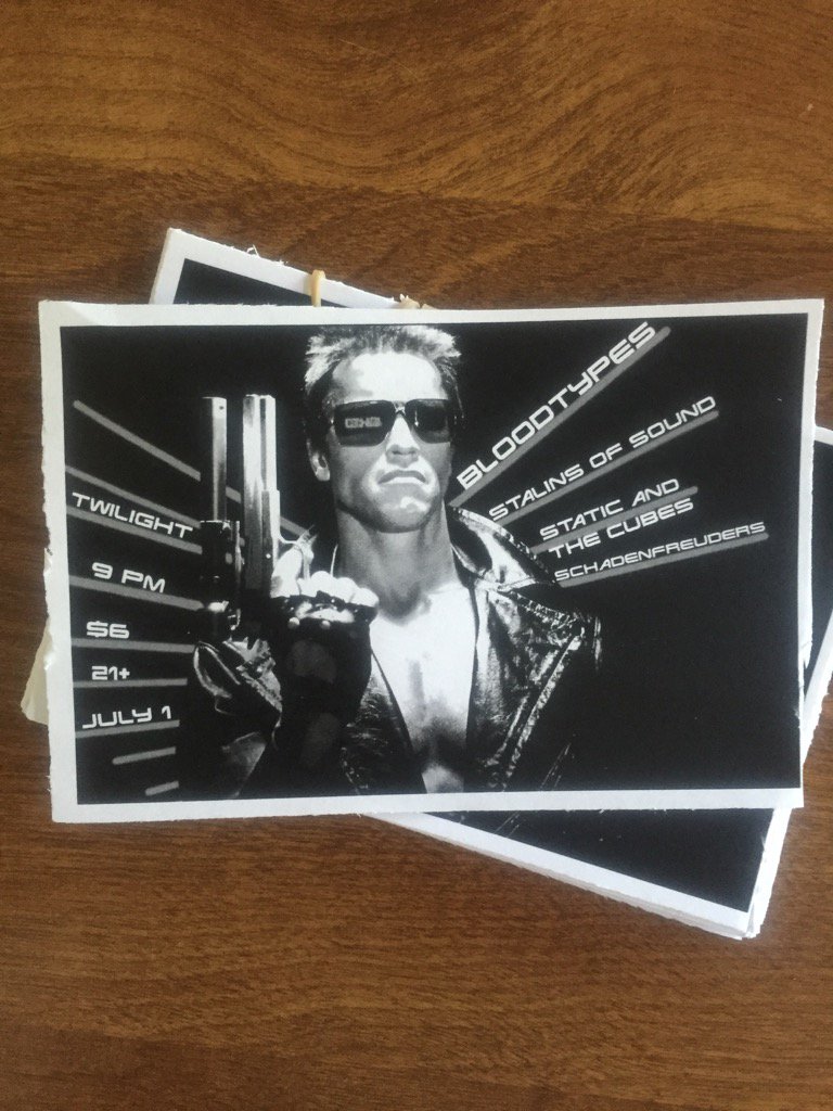 TheBloodtypes's tweet photo. We made some stay-at-home bills for our show with @StaticandCubes and #stalinsofsound! https://t.co/P9RtYoFSFH