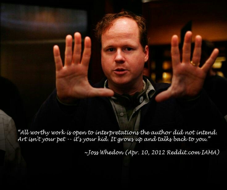 Maybe it was some other Joss guy.

This one seems okay with people telling stories. #EvilTwin?