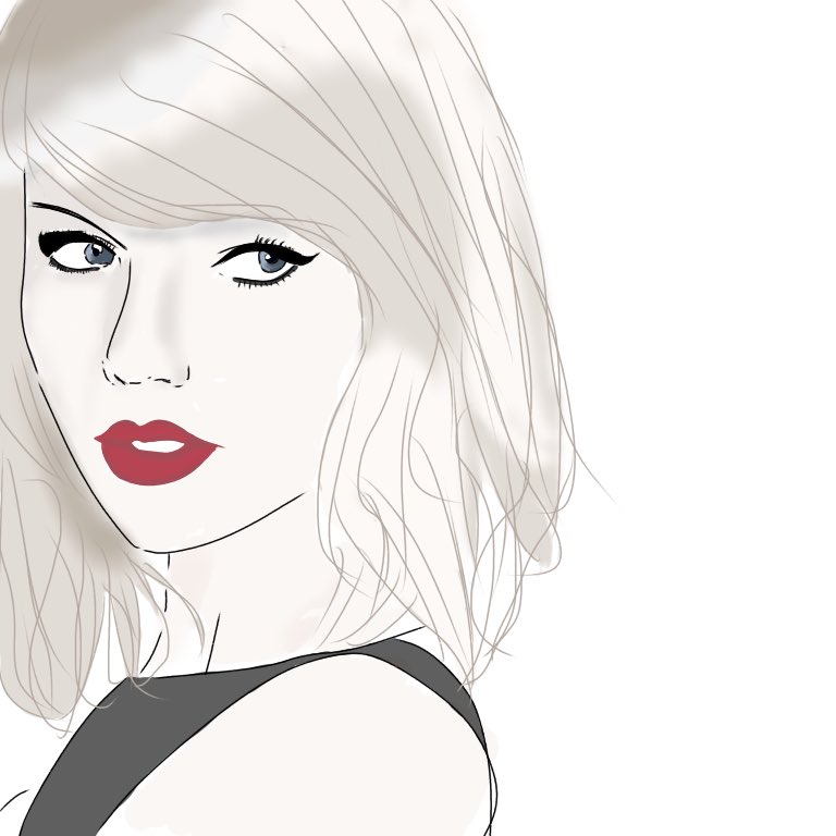 ট ইট র Sorane 澪桜 Taylor Swiftも描いてみたー Taylor Swift テイラー スウィフト プリ画像
