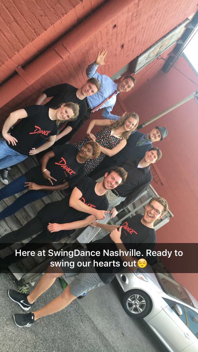 watchdancetv's tweet photo. We are here @SwingDanceNash with @MrAndrewRozario getting ready to swing our hearts out. 👣 our SC @watchdancetv https://t.co/fTI022mpGk