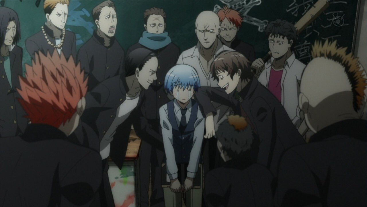 そうま 暗殺教室 2期25話 最後すごかったなぁ 3年b組金八先生で始まって ごくせんで終わった 昭和の高校生かとw 渚くん成人しても声変わってないね T Co Qhac7fzc5v Twitter