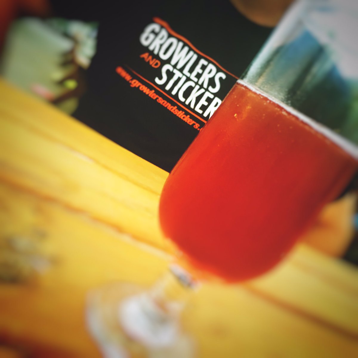 Friday night. <a href="/growlerssticker/">growlersandstickers</a> and <a href="/cinderblockbrew/">Cinder Block Brewery</a>, a perfect night and a perfect brew. #Beer #Weekend