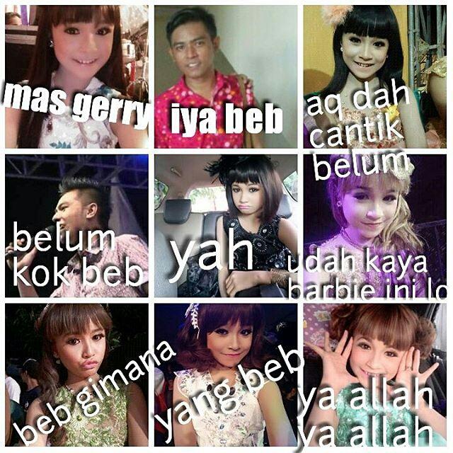 hihihi... lucu bangett :)  dek <a href="/TasyaSNC/">TASYA ROSMALA</a> dan mas @GerryMahesa88