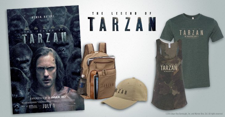 RegalMovies's tweet photo. Crown Club members! #LegendOfTarzan items are available in our Reward Center: https://t.co/DViENT3GPE https://t.co/BINUpbCpzC