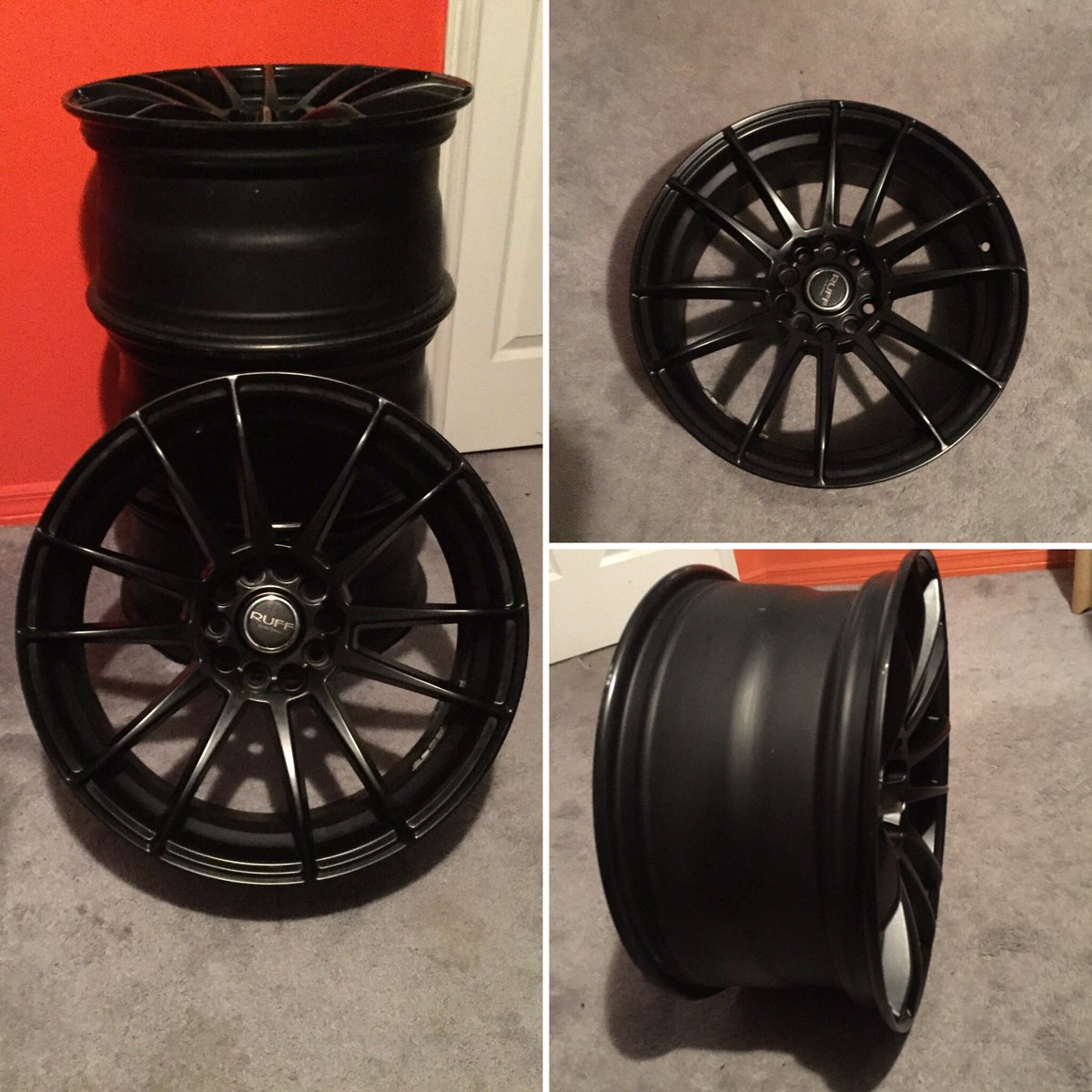 eales_logan's tweet photo. New wheels for the G35 #ruffracing https://t.co/sMw41eXw85
