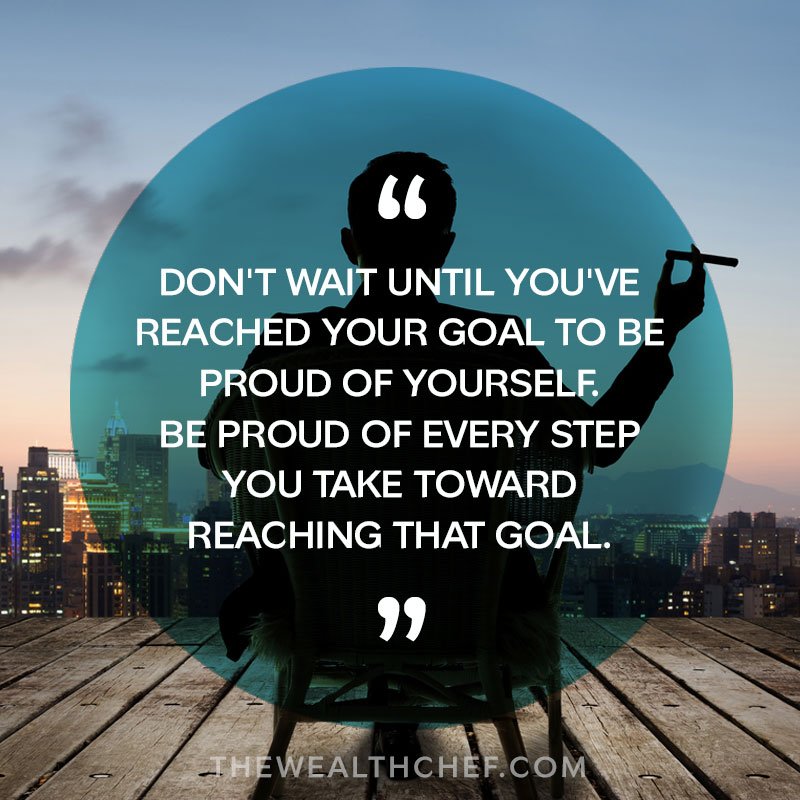 TheWealthChef's tweet photo. Hey, you awesome #WealthChefs! Be proud of all the steps you're taking towards your juicy lives! I'm proud of you! https://t.co/jOkkKr71mj
