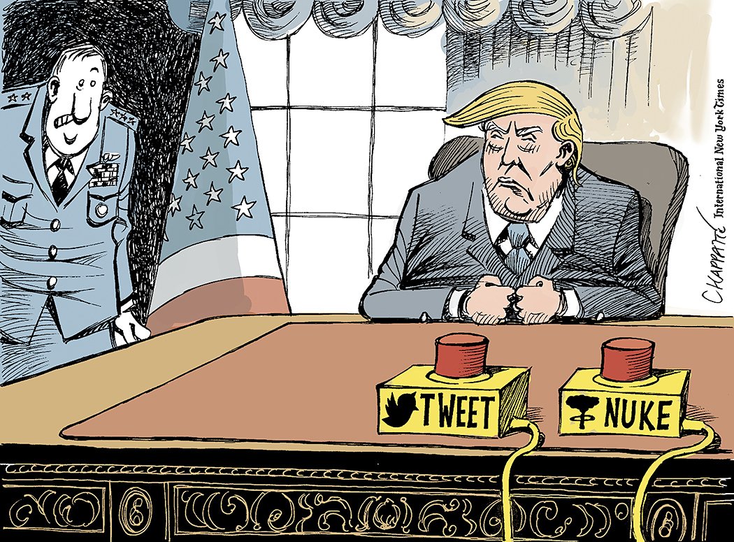 Chappatte Cartoons on Twitter "Trump President © Chappatte in The
